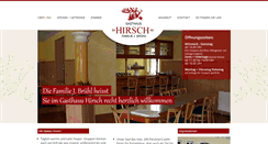 Desktop Screenshot of hirsch-schnittlingen.de
