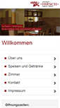 Mobile Screenshot of hirsch-schnittlingen.de